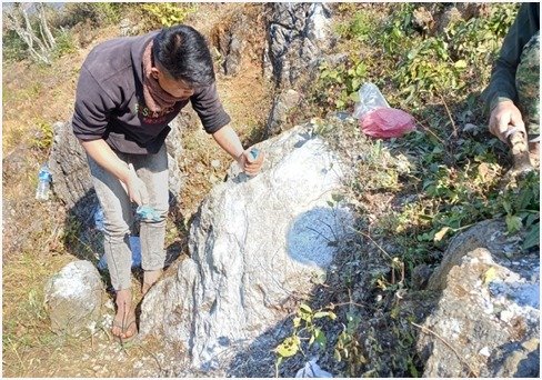 Barite exploration site photo 4